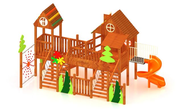 幼儿园游乐场户外大型实木制拓展游乐玩具设备组合