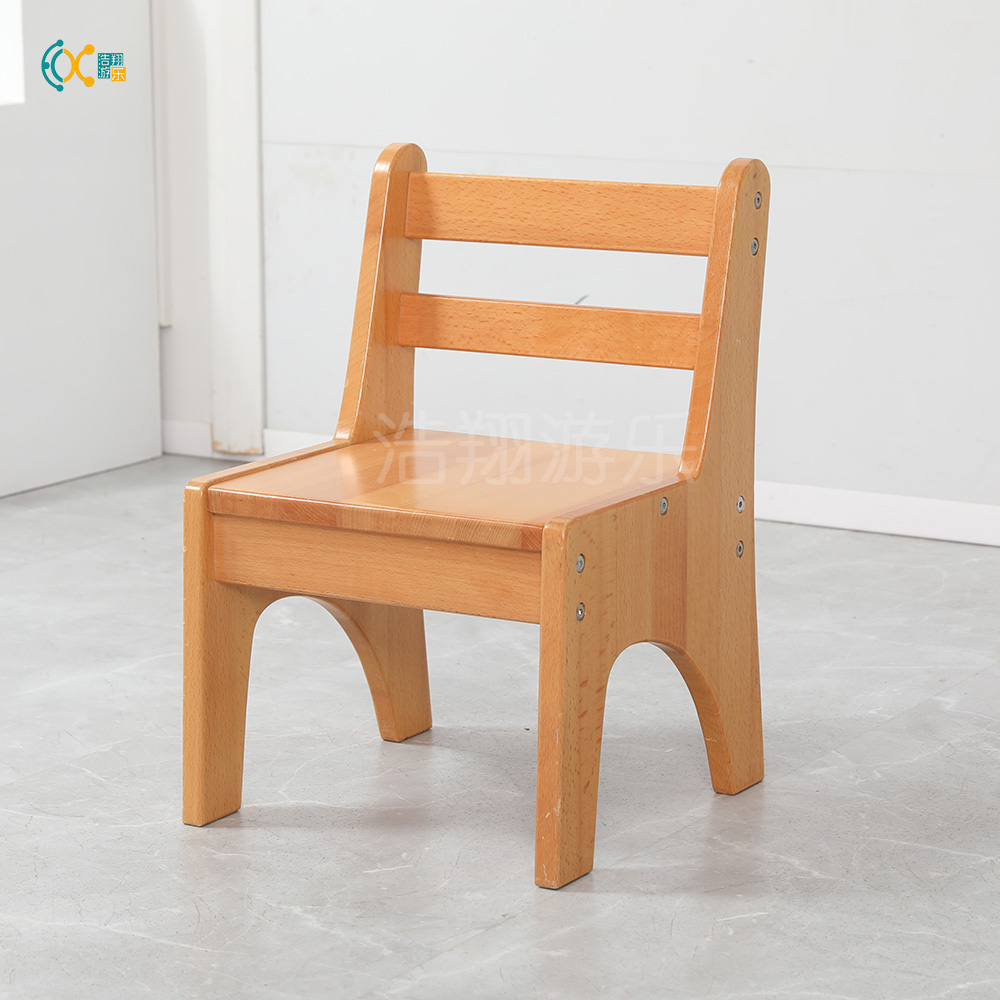 幼儿园班级家具榉木椅子HX4203G